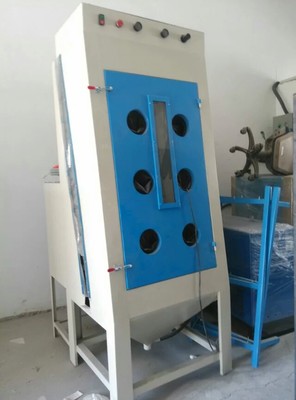 手動立式玻璃噴砂機_表面處理設備_中鋁網(wǎng)